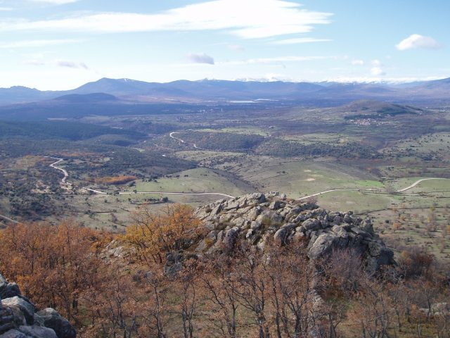 Alto Quiñones en otoño. Imagen cedida por Ayuntamiento de Madarcos