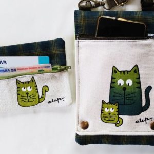 Billetera con un dibujos