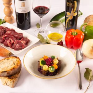 Alimentos preparados para comer