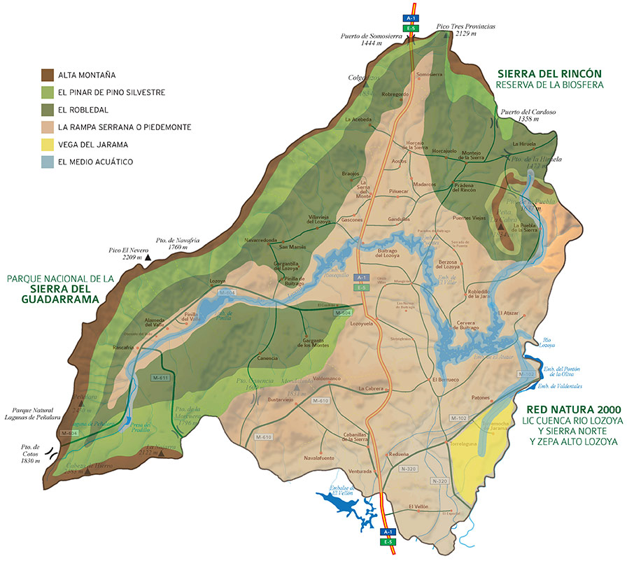 mapa ornitologia