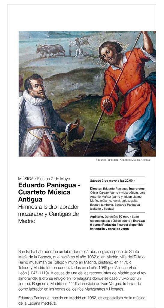 EDUARDO PANIAGUA - CUARTETO MÚSICA ANTIGUA 1 4news29abr