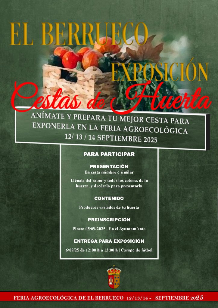 Cartel Exposicion cestas2025