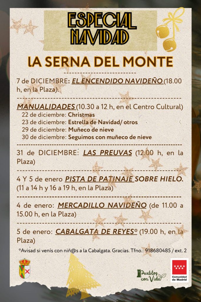 CABALGATA DE REYES- ESPECIAL NAVIDAD LA SERNA DEL MONTE 4 La Serna