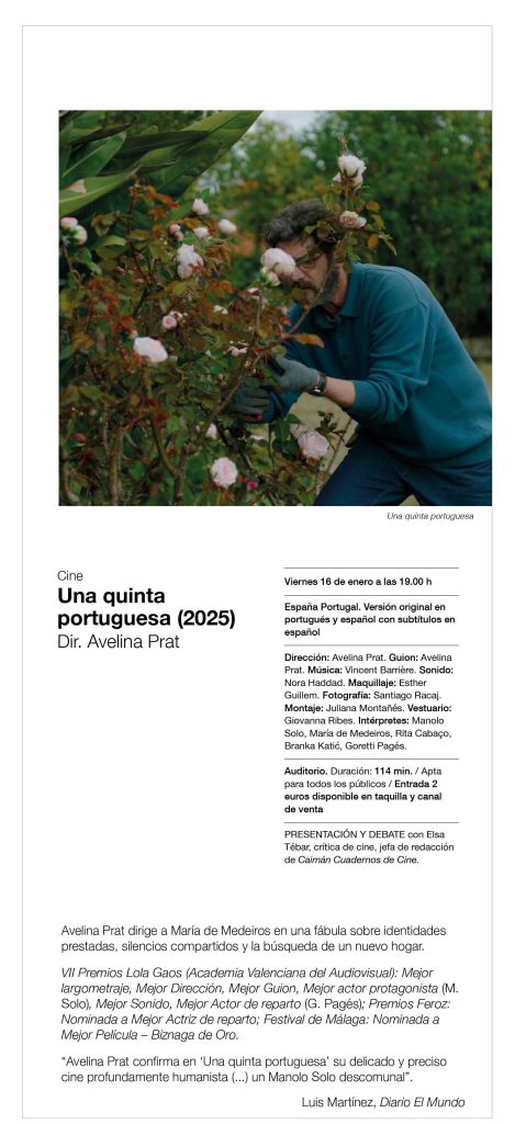 Cine Una quinta portuguesa (2025) Dir. Avelina Prat- CCHSN 6 5d929938 d2b7 4f3b 8baa 612e2600888c