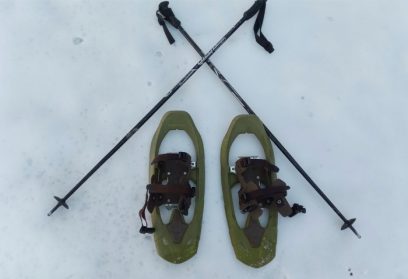PACK: Alquiler de raquetas de nieve + parque aventuras de cuerdas de Lozoya