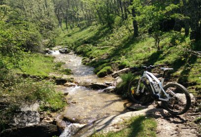 En bicicleta de montaña eléctrica por la Reserva de la Biosfera de la Sierra del Rincón