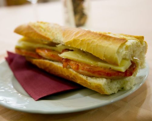 Bocata lomo.queso