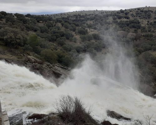 Cascada con potencia