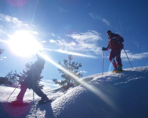 Personas en la nieve