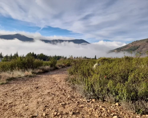 ruta en Mondalindo por la Mina de Plata