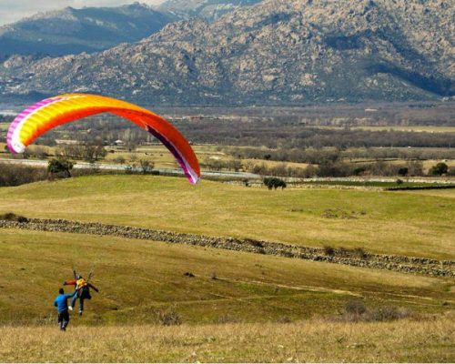 Volando por la montaña