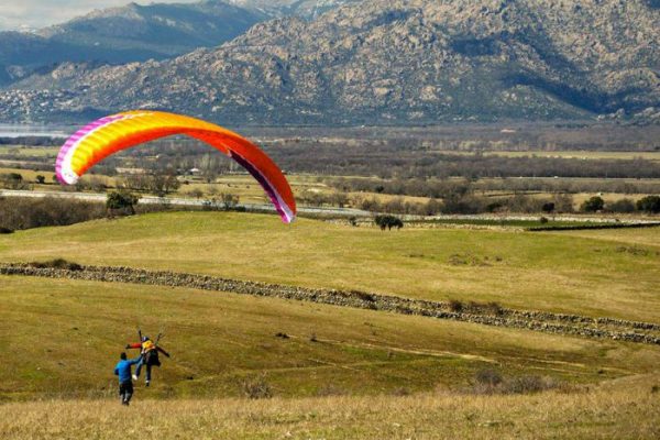 Volando por la montaña