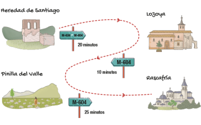 Rutas en coche Sierra Norte