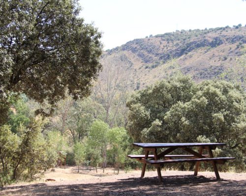 miradores en la Sierra Norte de Madrid.