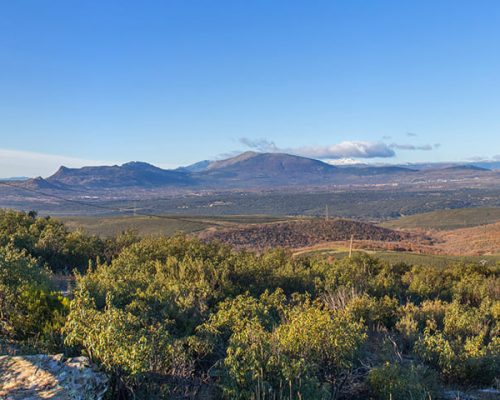 Miradores en la sierra norte de Madrid
