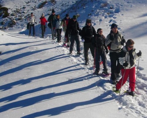 raquetas de nieve amadablam