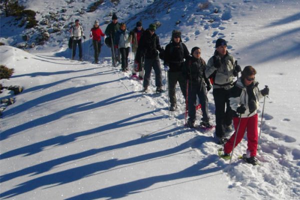 raquetas de nieve amadablam