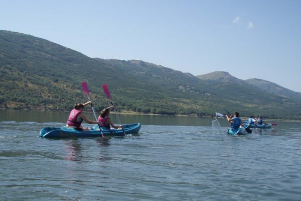alquiler de piraguas en un entorno tranquilo