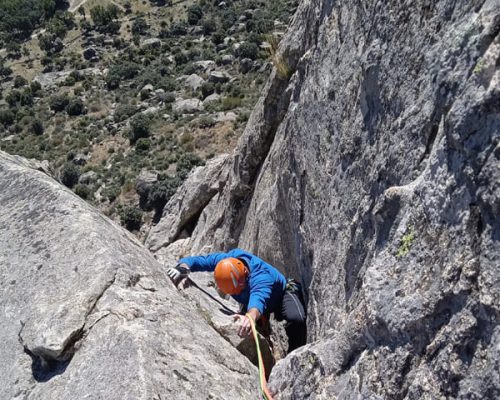 curso de iniciación a la escalada deportiva