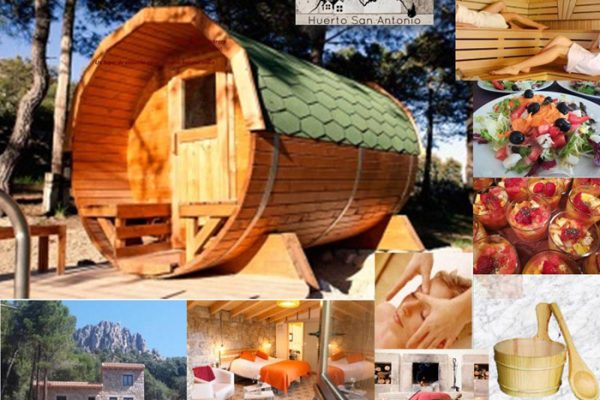 packs de sauna y masaje en Huerto San Antonio