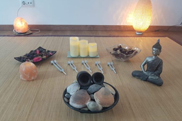 utensilios utilizados para un masaje terapéutico