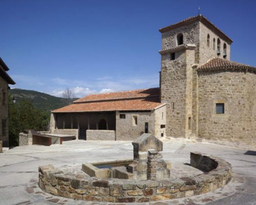 iglesia santo domingo de silos en pradena