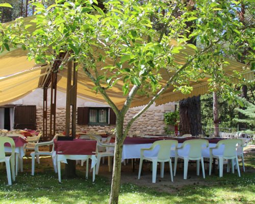 Terraza de un restaurante